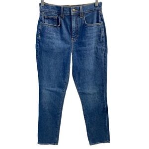 Veronica Beard Alenah Slim Straight High Rise Jeans Designer Denim Size 26